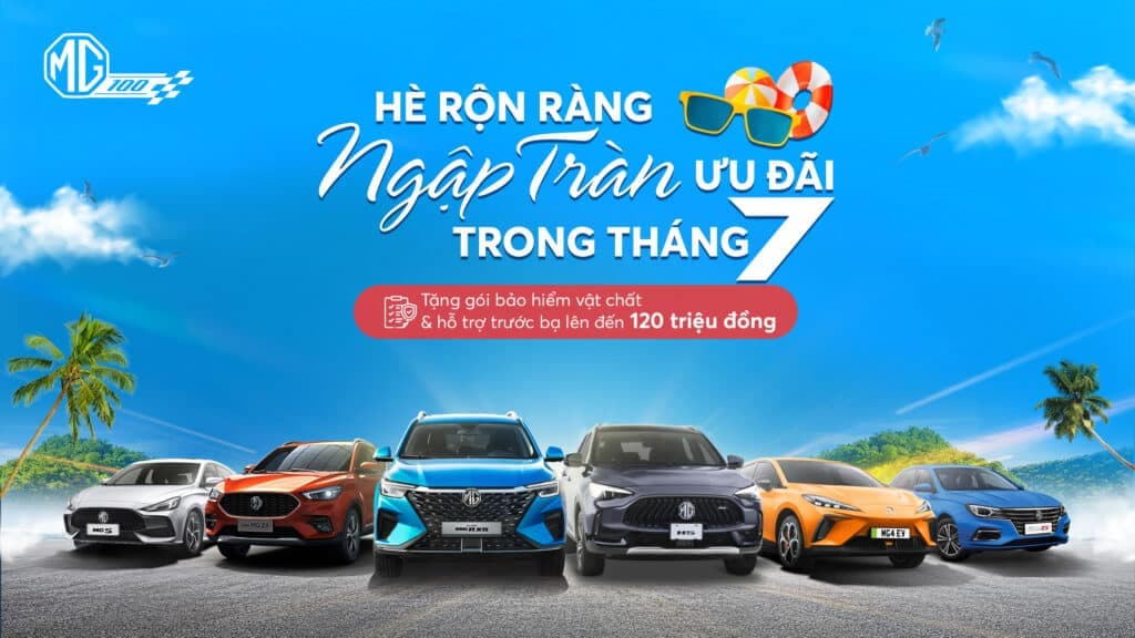 Hè rộn ràng ngập tràn ưu đãi trong tháng 7