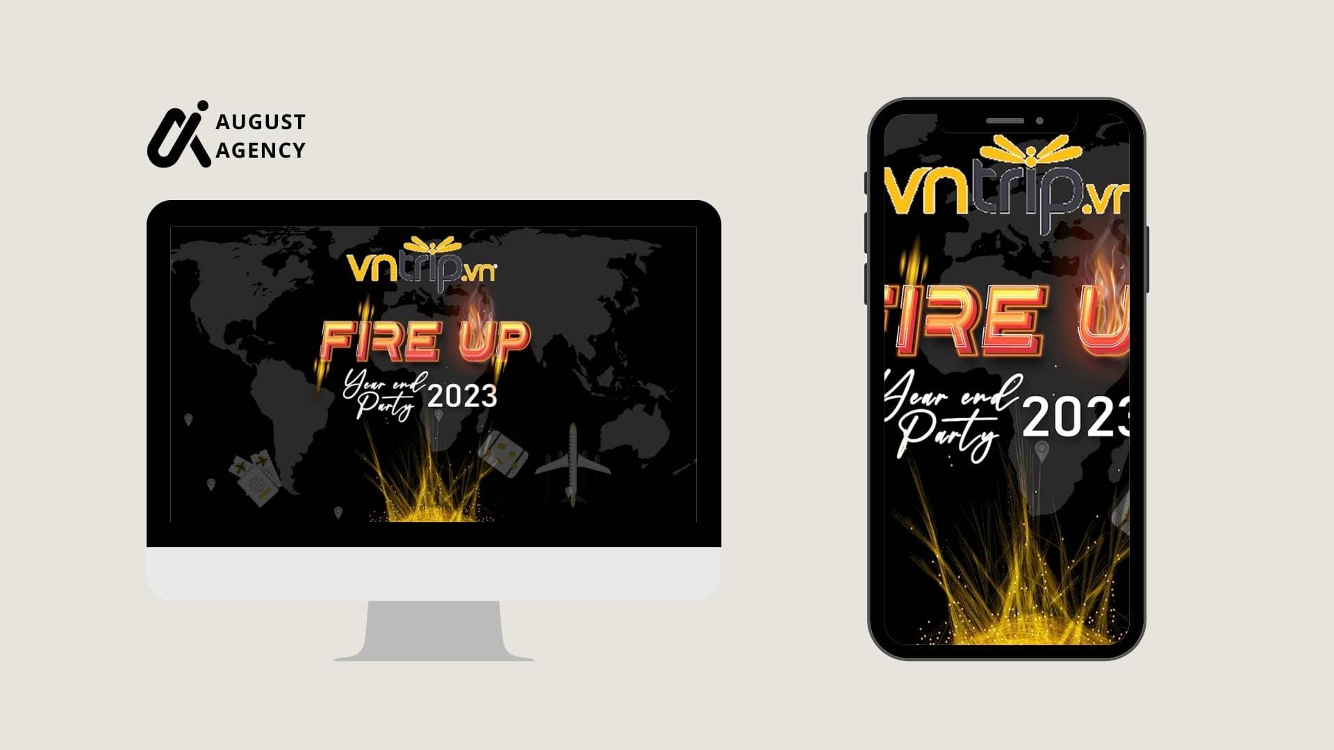 Sản xuất Video Year End Party VN Trip 2023: Gói trọn cảm xúc